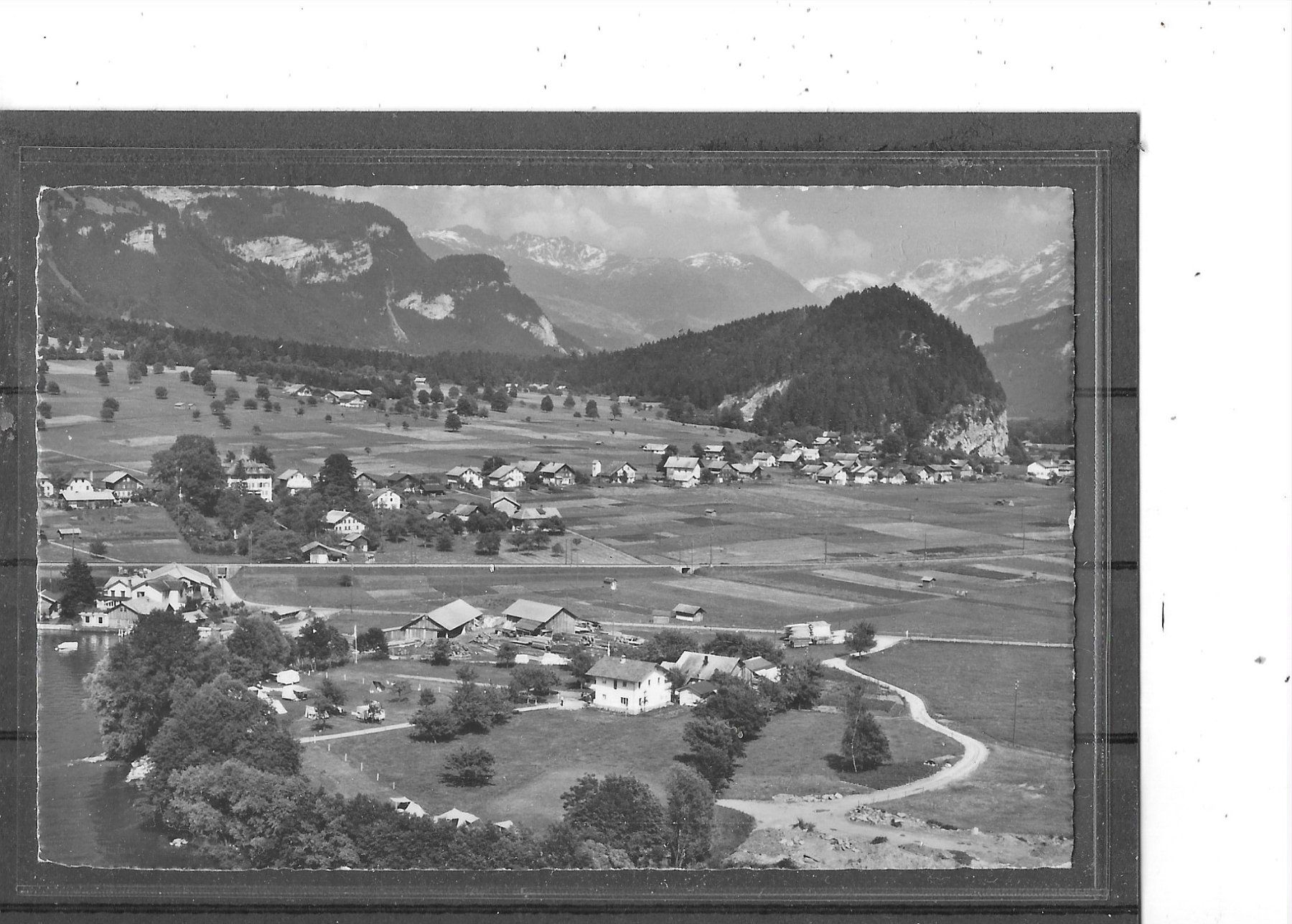 Ansichtskarten: BE Brienz 1961 Camping-Platz Aaregg – Gebraucht aus Schocherswil von Wilare