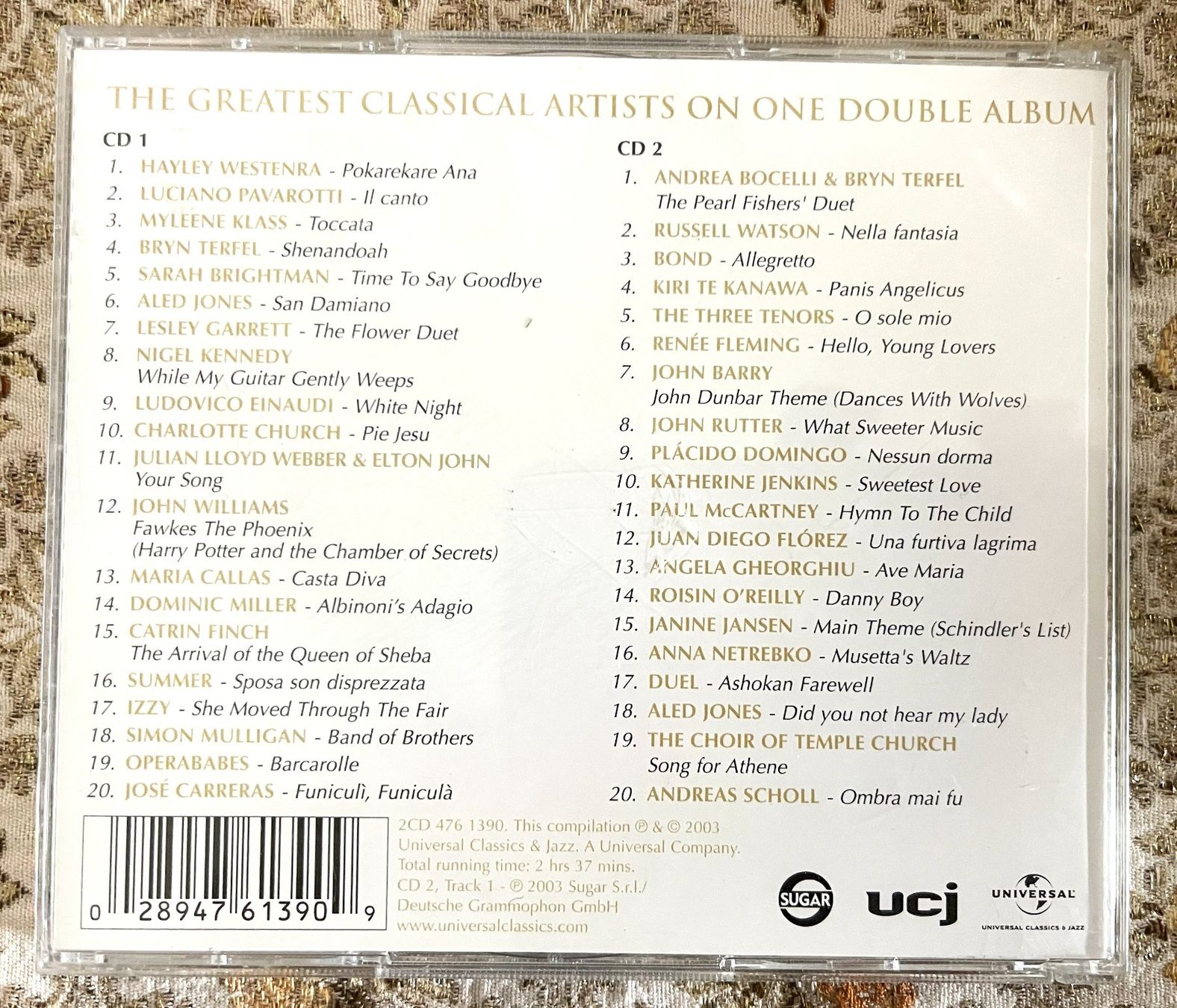 CD: THE NUMBER ONE CLASSICAL ALBUM 2004 CD – Usato da Oftringen venduto da Vucki 1