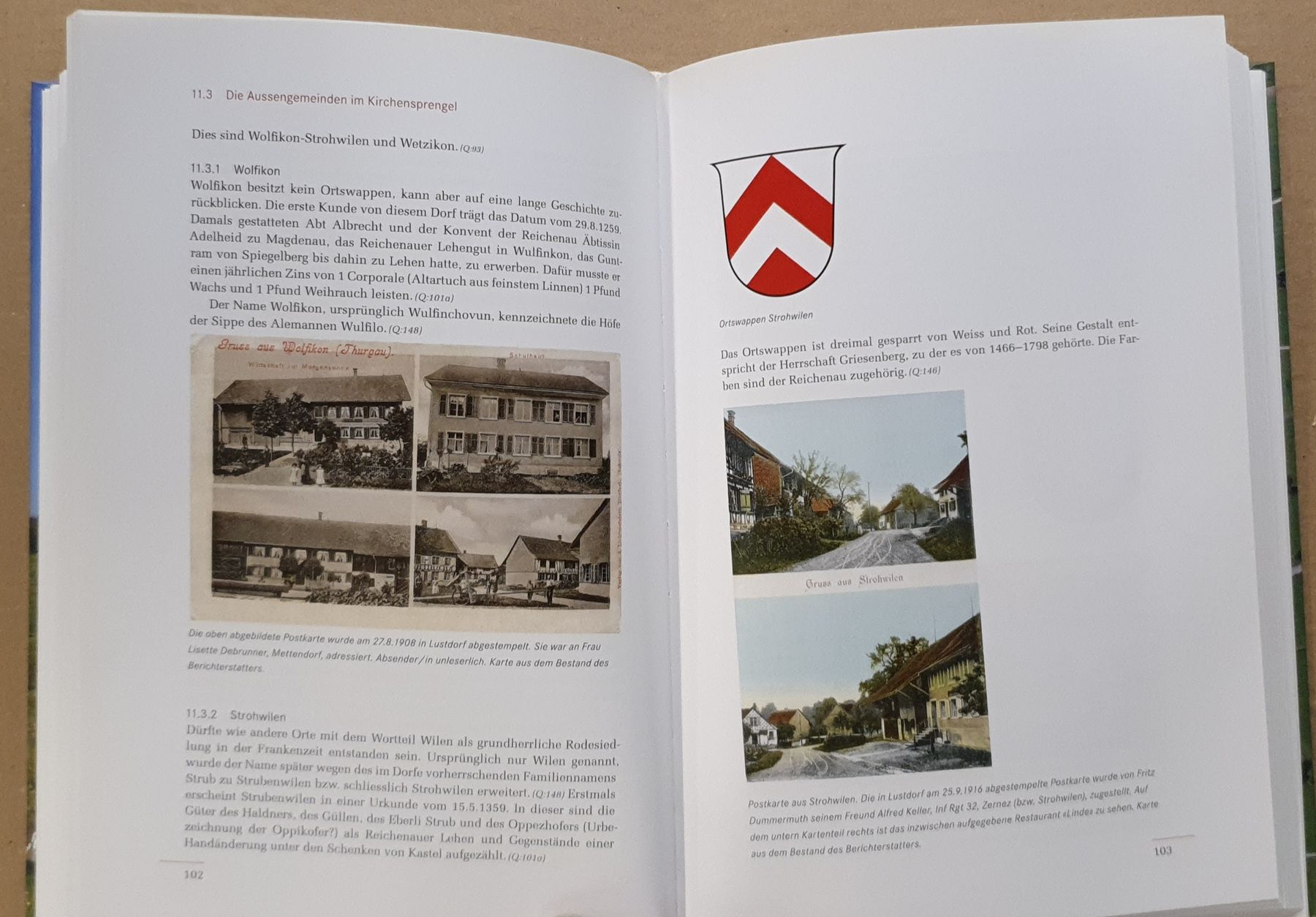 Libri: Buch - Dorfgeschichte von Lustdorf TG – Usato da Kreuzlingen venduto da Rschweiz1 3