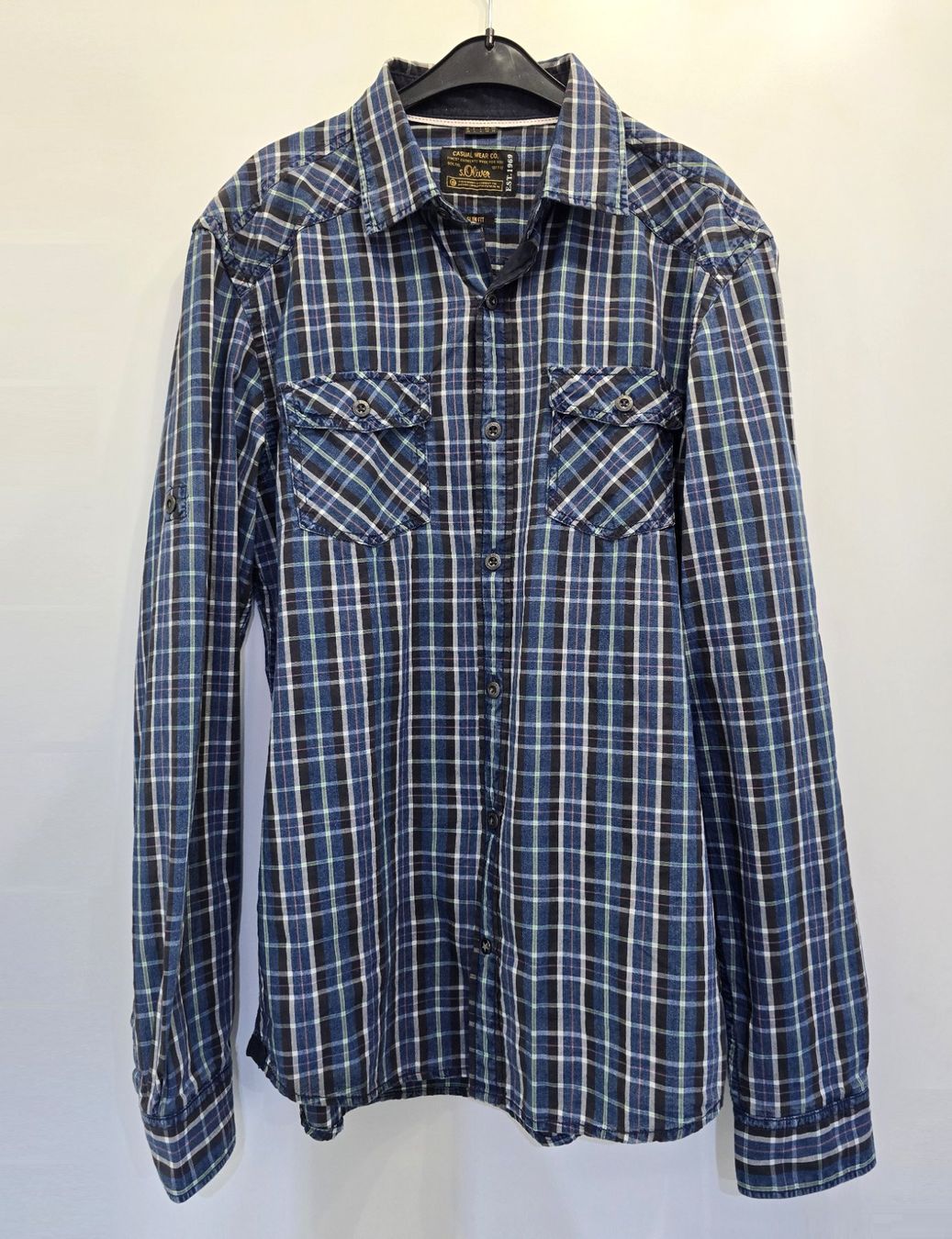S.Oliver Camicie: s.Oliver Herren Hemd Grösse M - slim fit – Usato da Oetwil an der Limmat venduto da dhantal