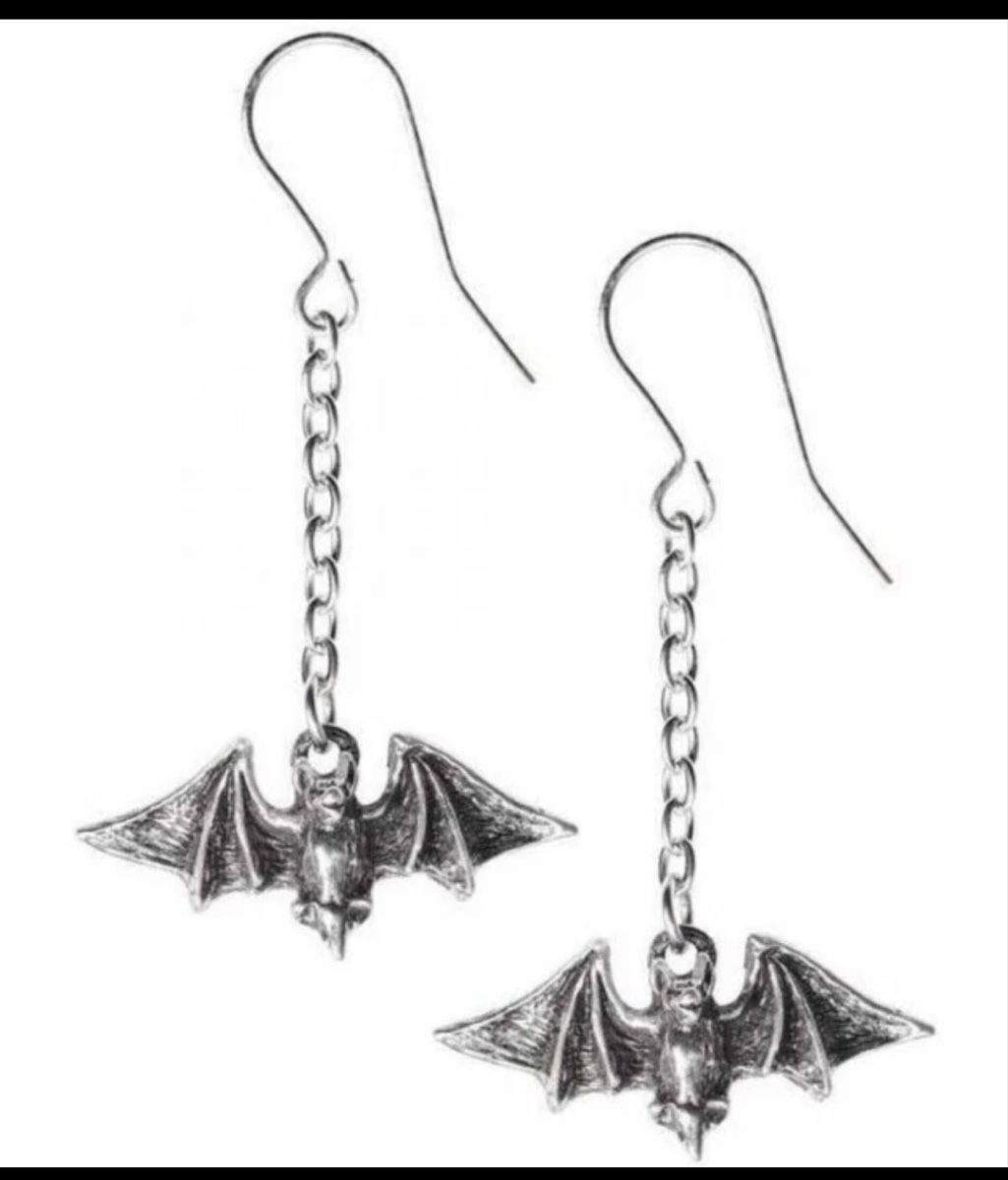 Orecchini pendenti & Orecchini a lobo: Gothic alchemy bat earrings – Nuovo (secondo la descrizione) da Winterthur venduto da dylansean98