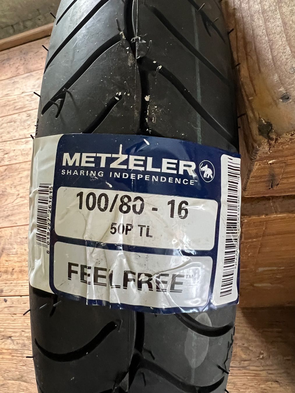 Metzeler Pneus & Kompletträder: Metzeler 100/80-16 – Neu und originalverpackt aus Schiers von kuanzi