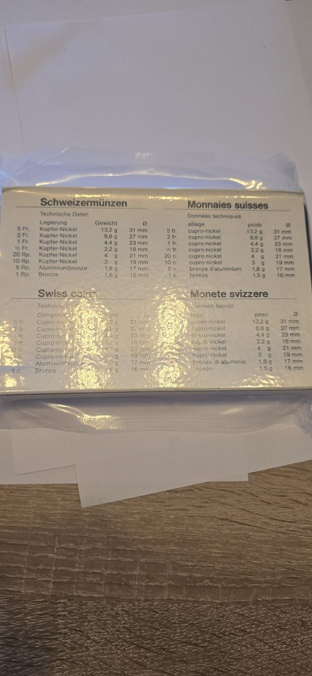 Toutes les monnaies: coffret pieces suisse 1991 PP – Neuf avec emballage d'origine à Fribourg par yan_z5fr 1