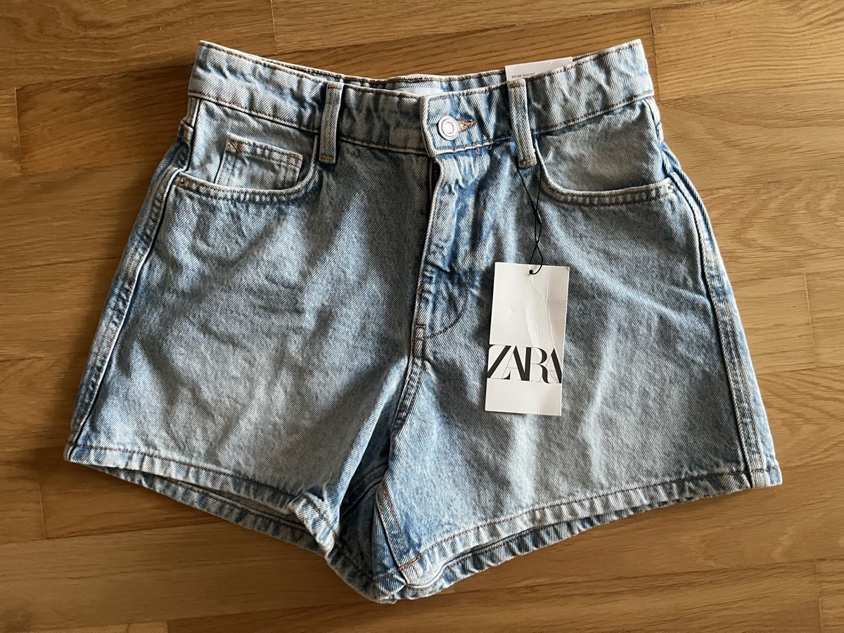Zara Hosen: Zara Mom Jeans Shorts Gr. 34 – Neu und originalverpackt aus Frauenfeld von heyLani