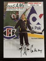 Signiertes Paul-André Cadieux Foto, Hockey Fan-Artikel 🏒