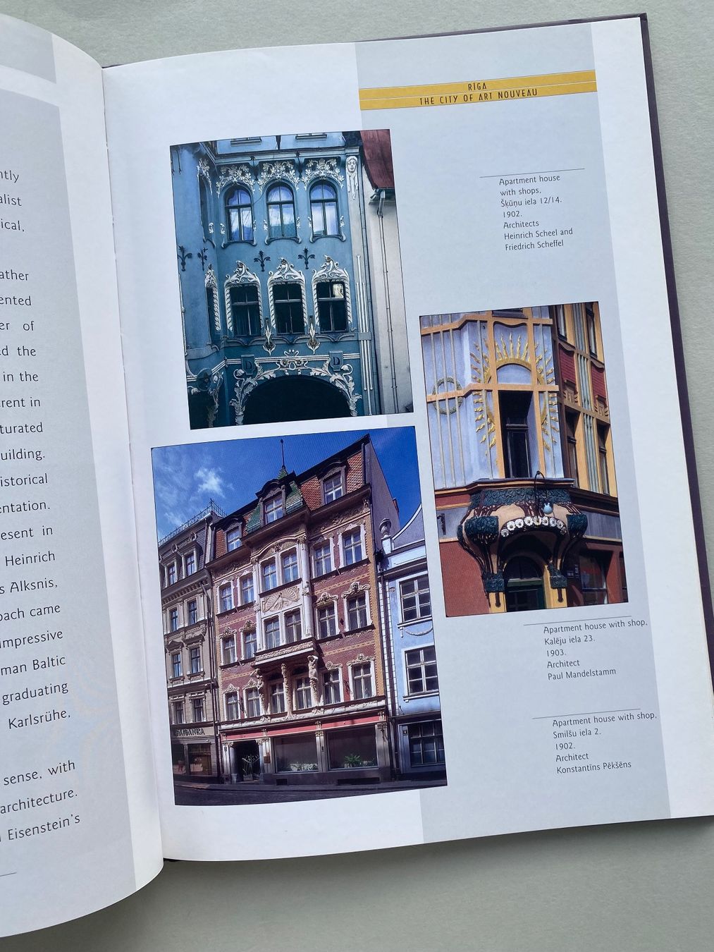 Libri: Riga: Architektur des Jugendstils - Bildband – Usato da Zürich venduto da lesgarcons 3