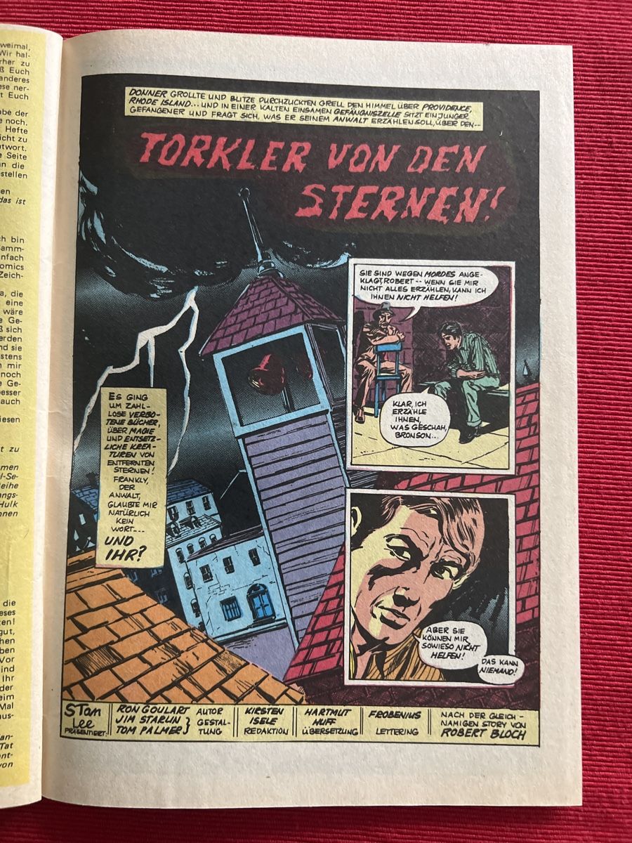 Fumetti: Marvel Comic - Monster von Frankenstein #17 - Horror Kult – Usato da Gysenstein venduto da Comic_sammler 6