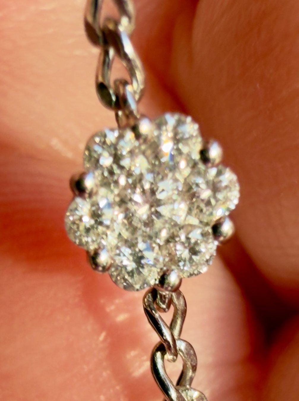 Christ Bracciali & Braccialetti: Bracelet or blanc avec diamants – Nuovo (secondo la descrizione) da Bernex venduto da Cindy042 1
