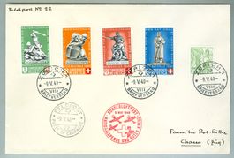 1940 Schweiz Flugpost SF