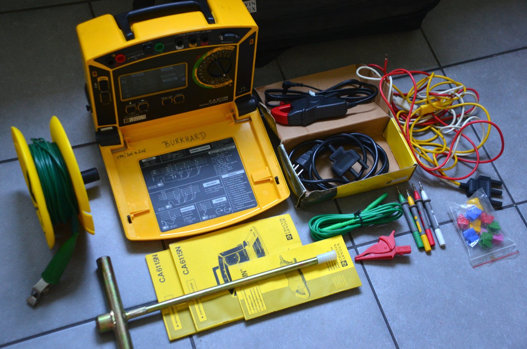 Misurare: Chauvin Arnoux C.A 6115N Instalation Tester – Usato da Collonges venduto da arashee 4