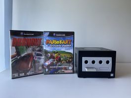 Gamecube mit Games und Kontroller - UK