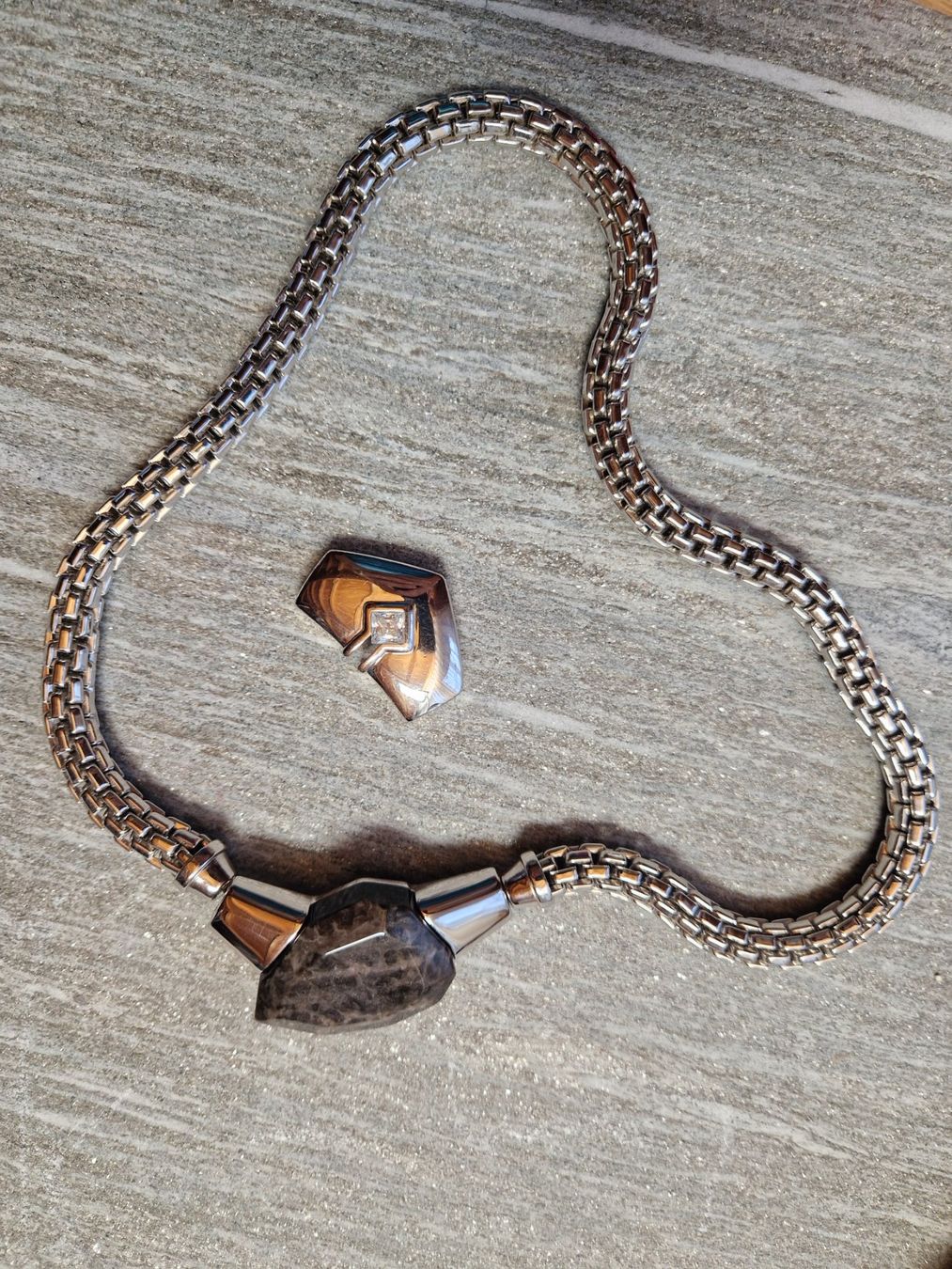 Pierre Lang Catenine: Collier Magnet mit 2 Anhänger Pierre Lang – Usato da Lichtensteig venduto da Cocabana_16