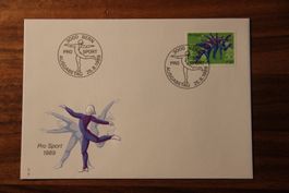 Schweiz 1989 - FDC - Pro Sport
