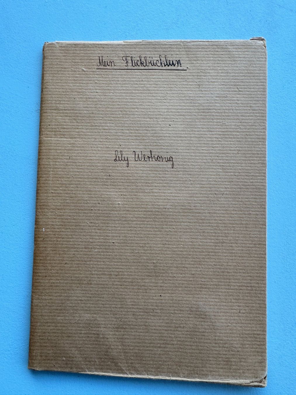 Bücher: Mein Flickbüchlein - Mädchenhandarbeitsunterricht – Gebraucht aus Basel von Kornblumen