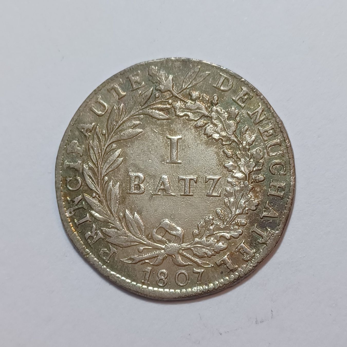 Tutti le monete: Batzen 1807 Neuenburg – Usato da Pfäffikon ZH venduto da Schweizer_Muenzen