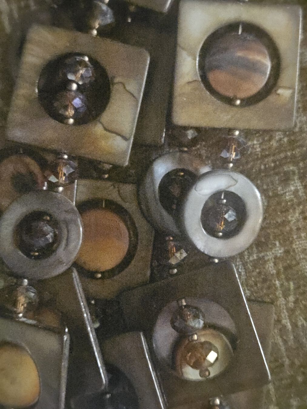 Ketten: collier plastron en perles de coquillages – Neu und originalverpackt aus Thônex von lacomtessedesfees 3