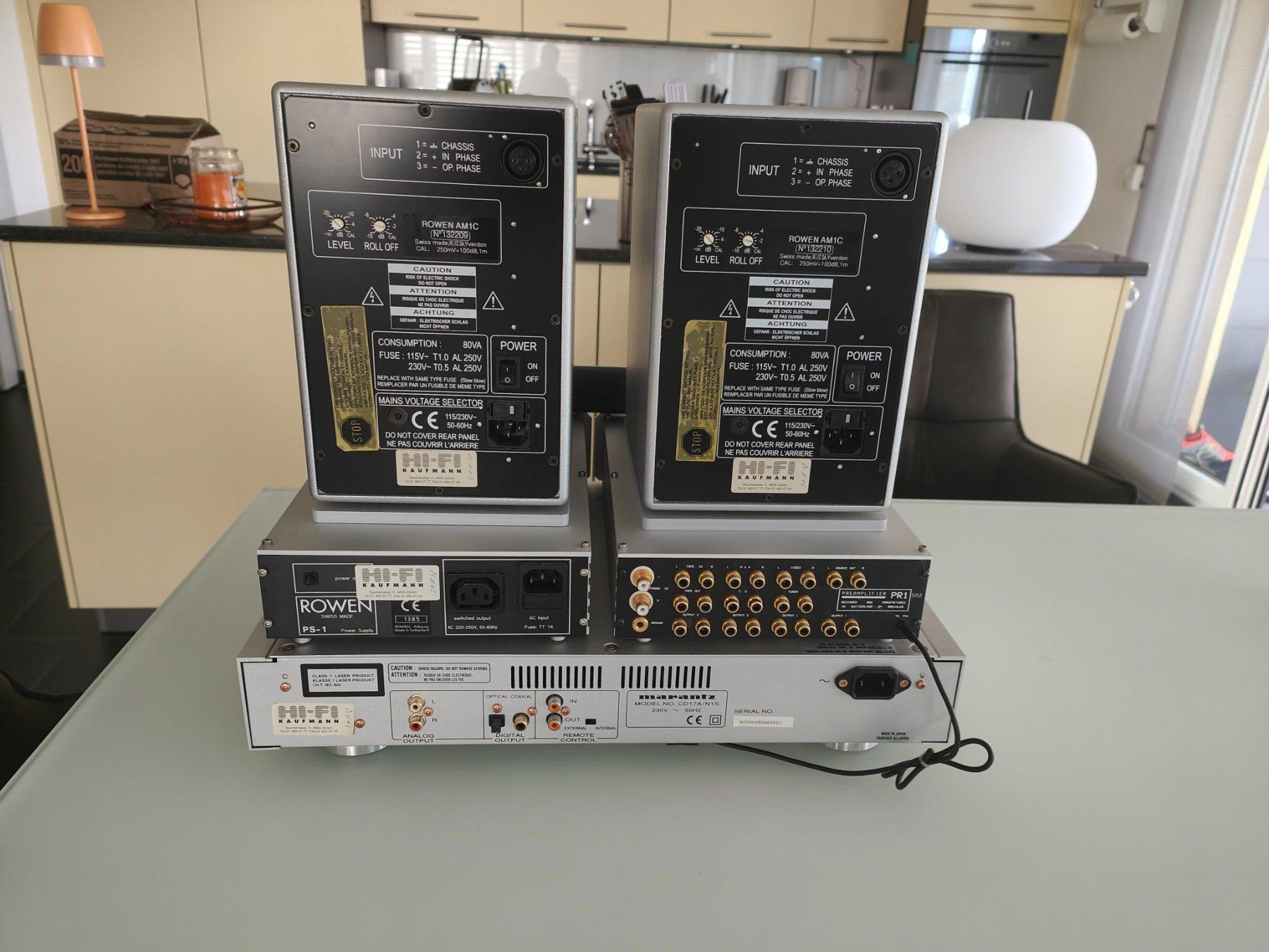 Rowen Amplificatori: Steroanlage der Marke ROWEN mit CD-Player von MARANTZ – Usato da Büttikon AG venduto da Speedy..72 1