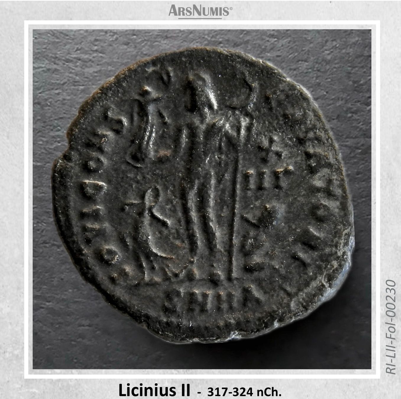 Tutti le monete: Römische Münze - Licinius II – Usato da Oberwil b. Zug venduto da ArsNumis 1