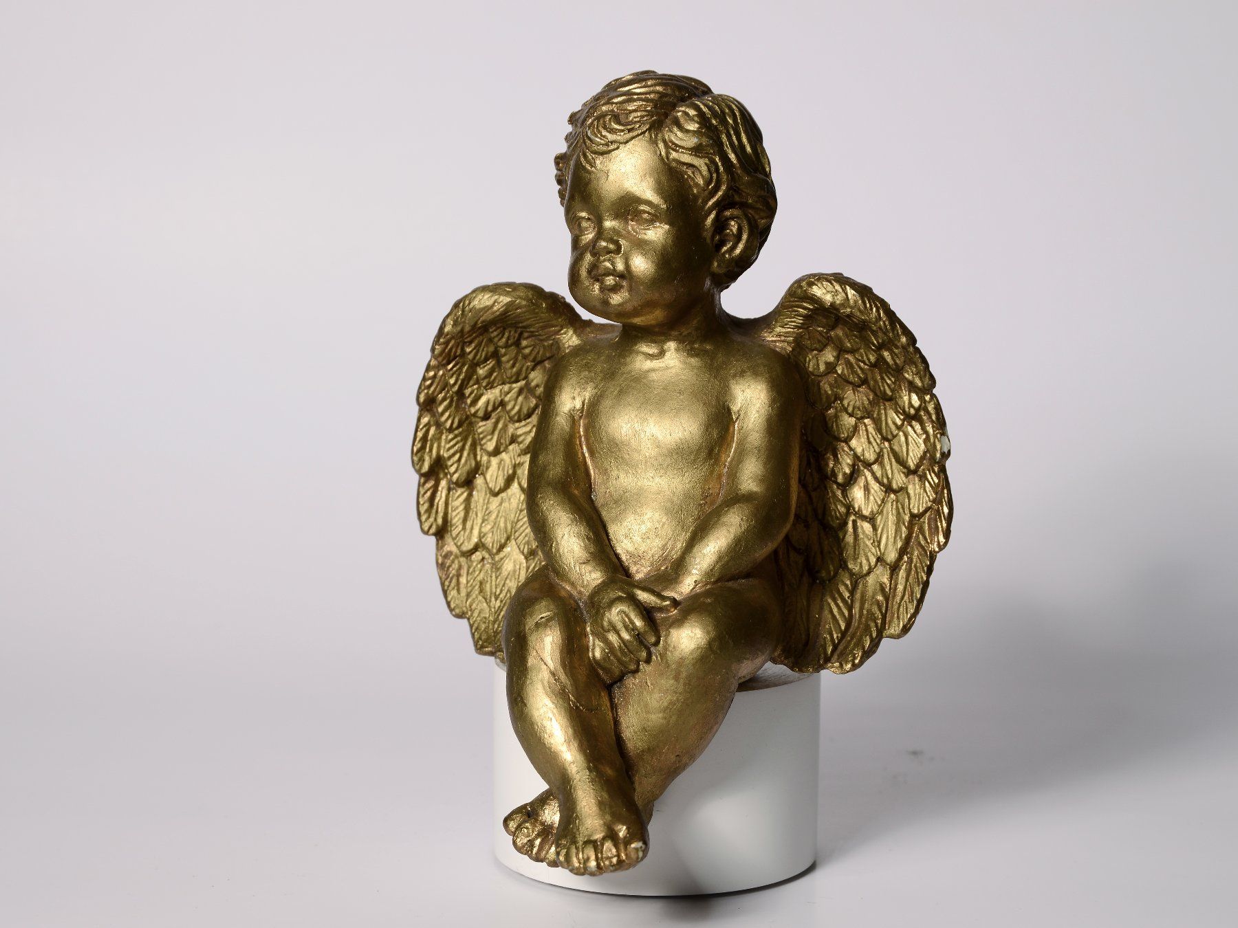Figuren: Goldener Schutzengel – Gebraucht aus Uznach von EH249