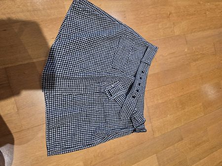 Only Tailoring Shorts/Jupe kariert schwarz weiss Grösse 36