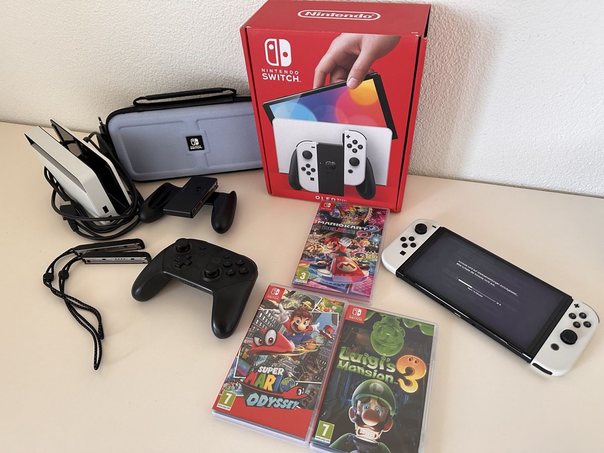 Nintendo Konsolen: Nintendo Switch OLED Model – Neu (gemäss Beschreibung) aus Reiden von LisiC