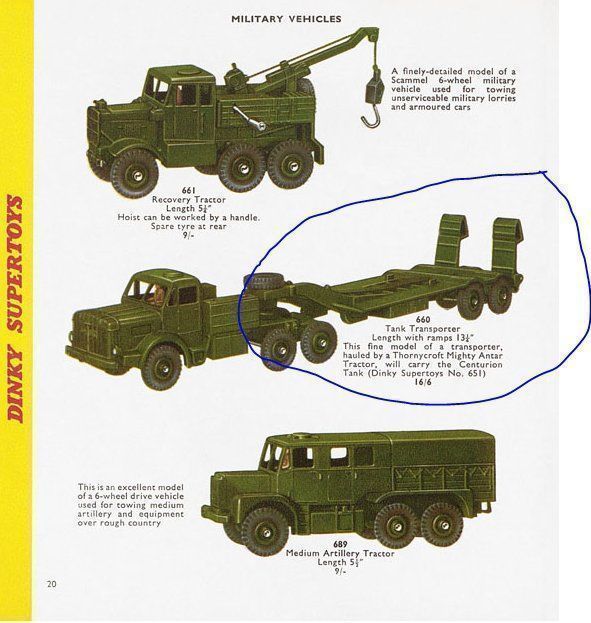 Dinky Toys Modellautos: Dinky Supertoys: Tank Transporter – Gebraucht aus Niederhasli von rail-duerst 6