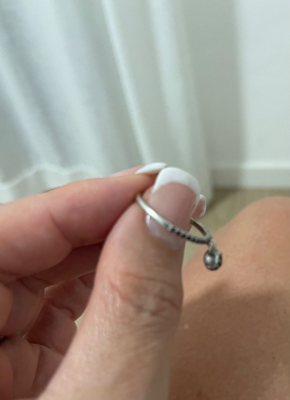 Ringe: Silberner Ring mit Wackelkugel – Gebraucht aus Gordevio von LanaZimm 5