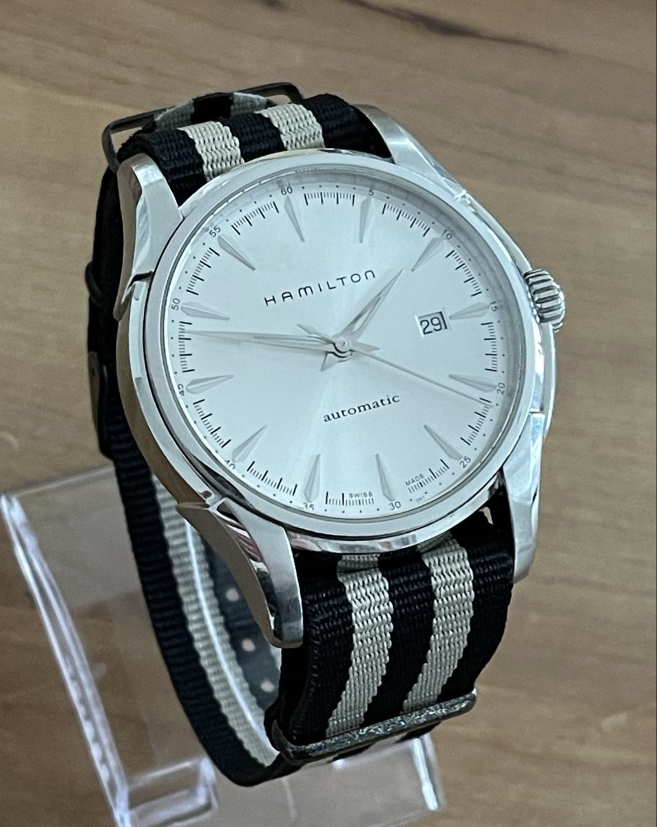 Hamilton Orologi: Hamilton JAZZMASTER VIEWMATIC Automatic H327150 – Usato da Embrach venduto da Canderau 4