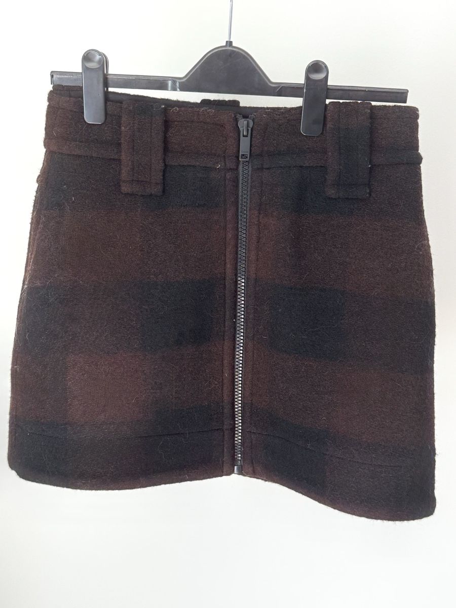 Ganni Gonne: GANNI Checked Wool-Blend Minirock – Nuovo (secondo la descrizione) da Zürich venduto da di_archive 1