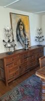 antikes spanisches Buffet aus Eichenholz
