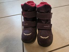 Superfit Winterstiefel lila Grösse 26 sehr gut erhalten