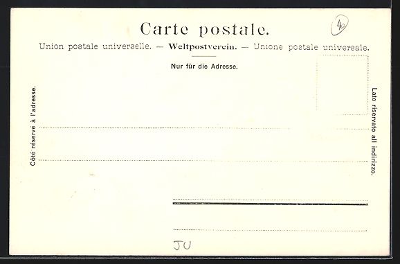 Cartoline postali: AK Saint-Ursanne, Teilansicht mit Kirche – Usato da Berlin venduto da bartko-reher 1