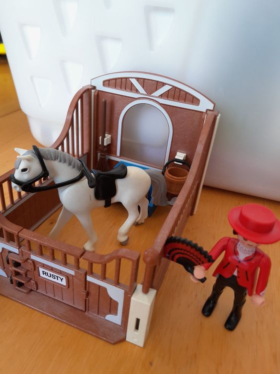 Playmobil Jouets: Playmobil - Pferdebox Rusty – D'occasion à Grolley par Montana78 1