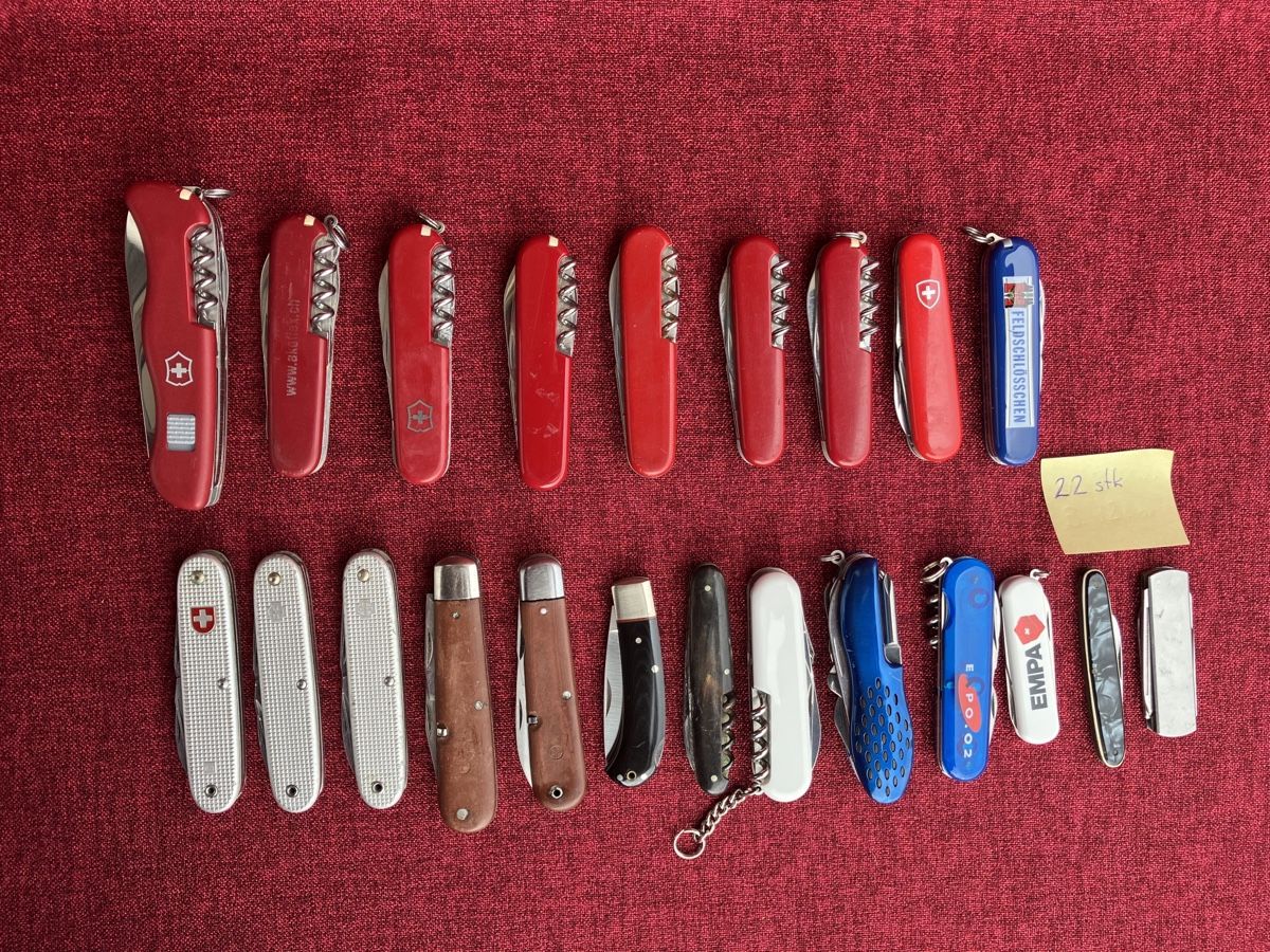 Coltelli tascabile: Sackmesser  22 stück verschidene marken – Usato da Zürich venduto da Artnuvo 6