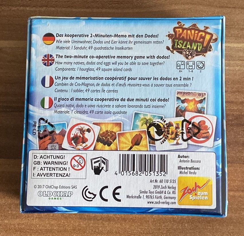 Giochi: Panic Island! – Nuovo e nell'imballaggio originale da Wagenhausen venduto da M.Sieg 1