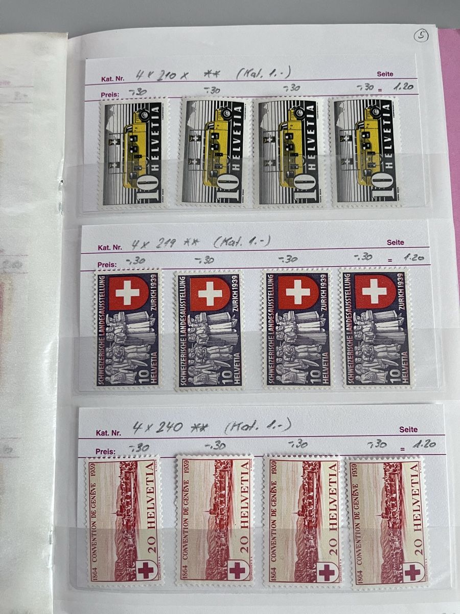 Tutti i francobolli: Briefmarken Auswahlheft Freimarken – Usato da Römerswil LU venduto da manuscha_ 5