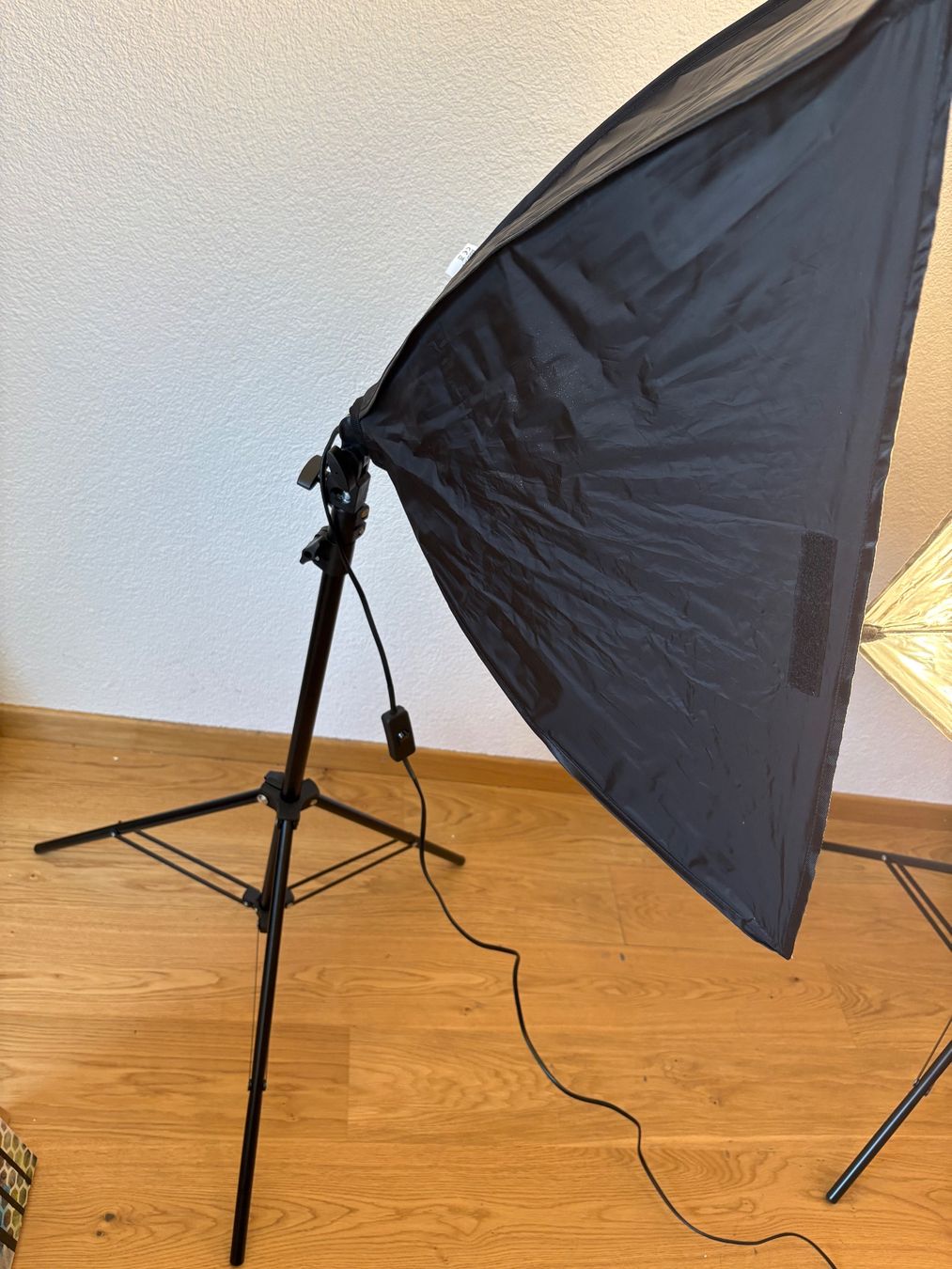 Lampade: Walimex Pro Daylight Dauerlicht-Set (2x Softbox + Stativ) – Usato da Rheineck venduto da roh_b2yn 1
