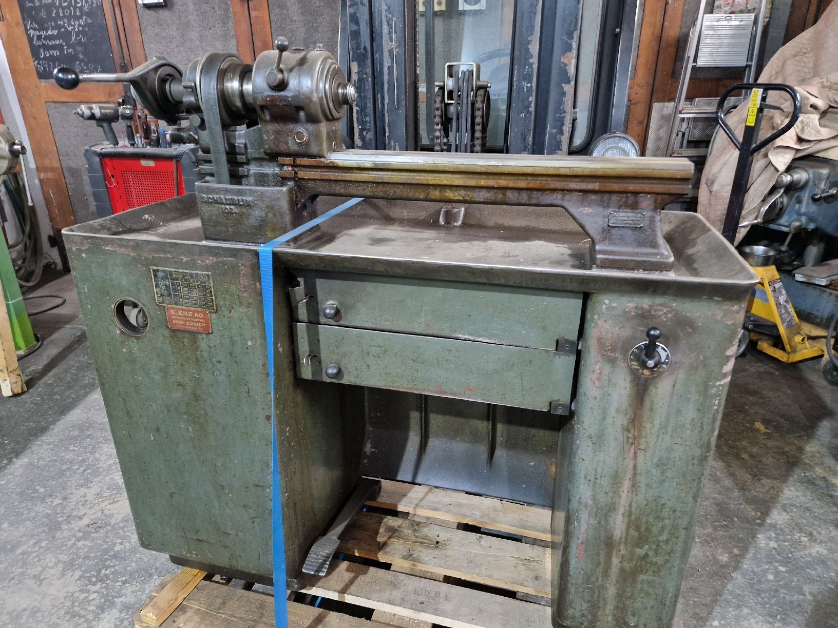 Schaublin Tutte le macchine: schaublin 102 – Difettoso da Châtelard-p-Romont venduto da lou_hf7m 1