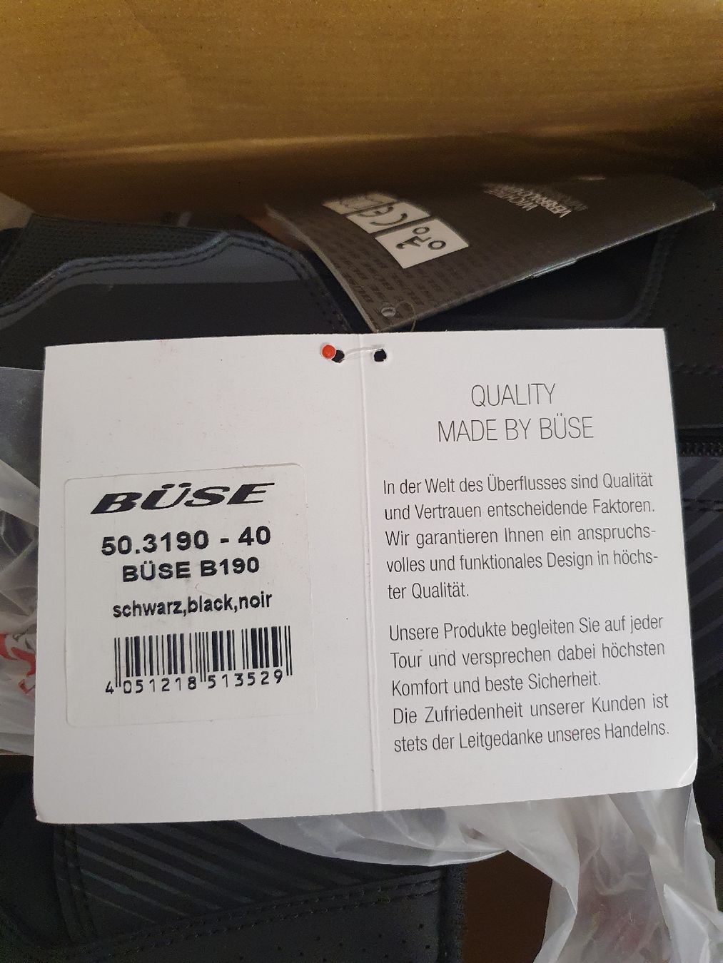 Scarpe da uomo: Büse B190 Stiefel – Nuovo e nell'imballaggio originale da Villmergen venduto da Samichlaus3 4
