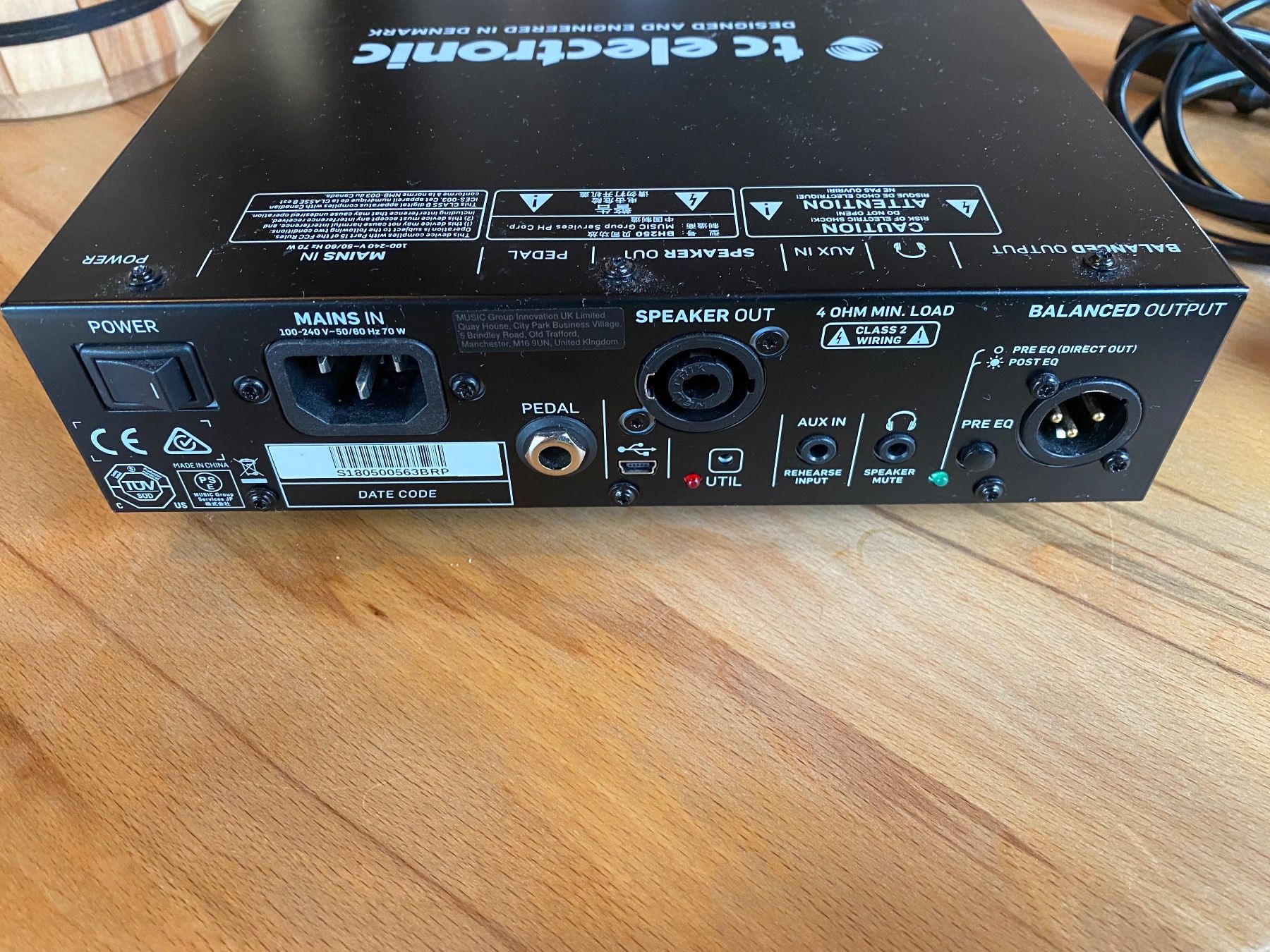 Musikinstrumente: TC Electronics BH 250 - Defekt – Gebraucht aus Winterthur von  1