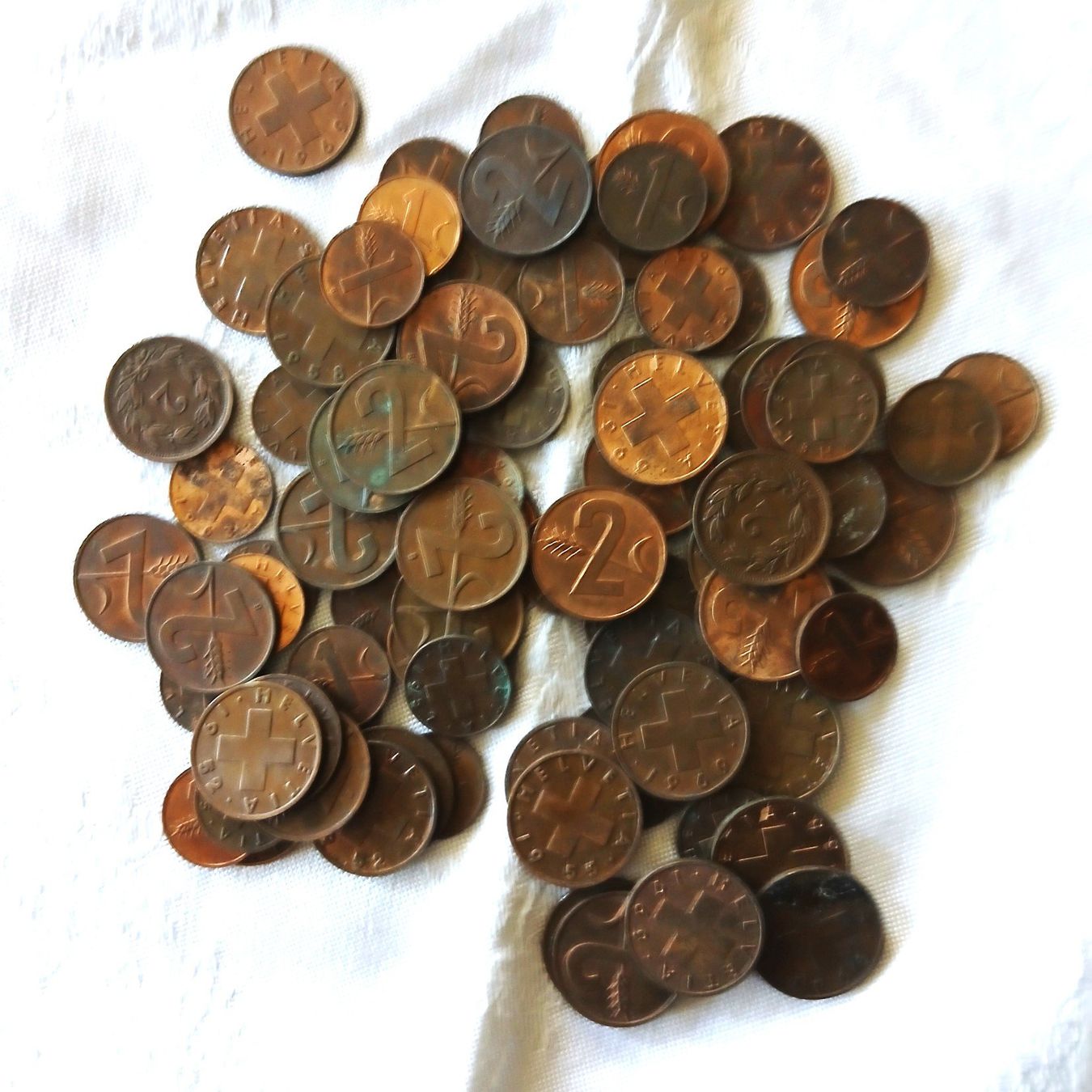 Tutti le monete: Lot d'ancienne pièces suisses – Usato da LE MONT-SUR-LAUSANNE venduto da CHOCO04
