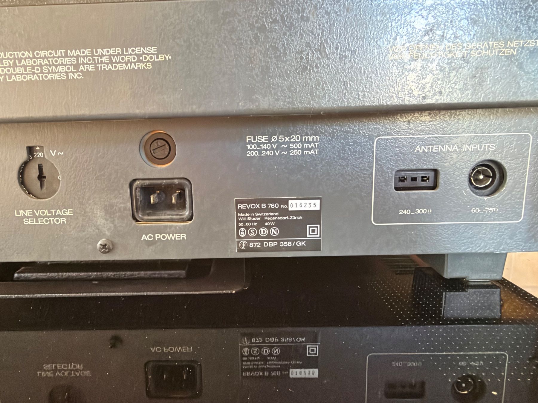 Revox Radio: Revox B 760 – Usato da Lampenberg venduto da cafeduport 5