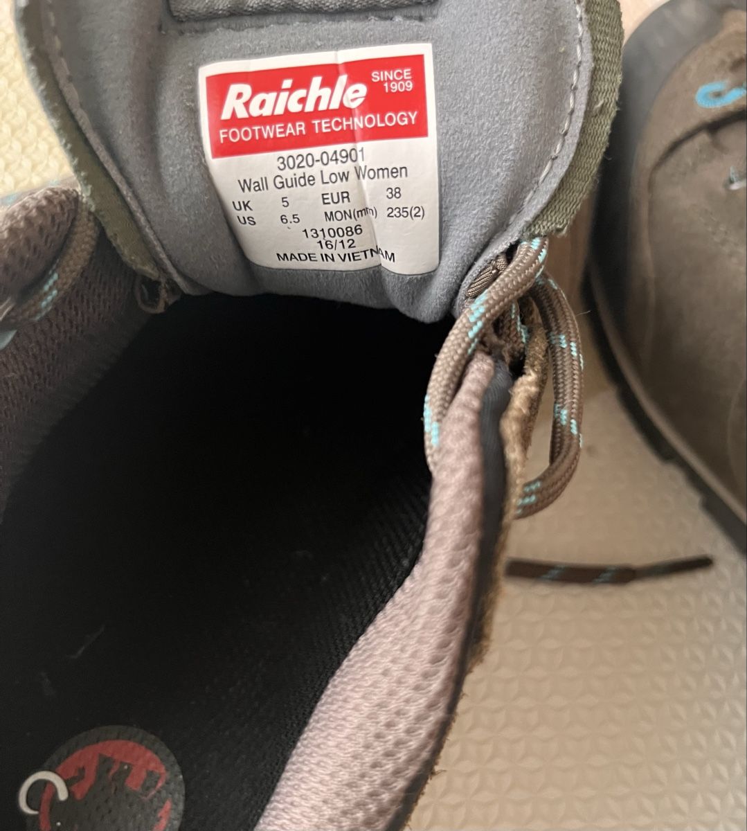 Mammut Scarpe da donna: Mammut Wanderschuhe Damen, Gr. 38 – Nuovo (secondo la descrizione) da Zürich venduto da davidihagee 2