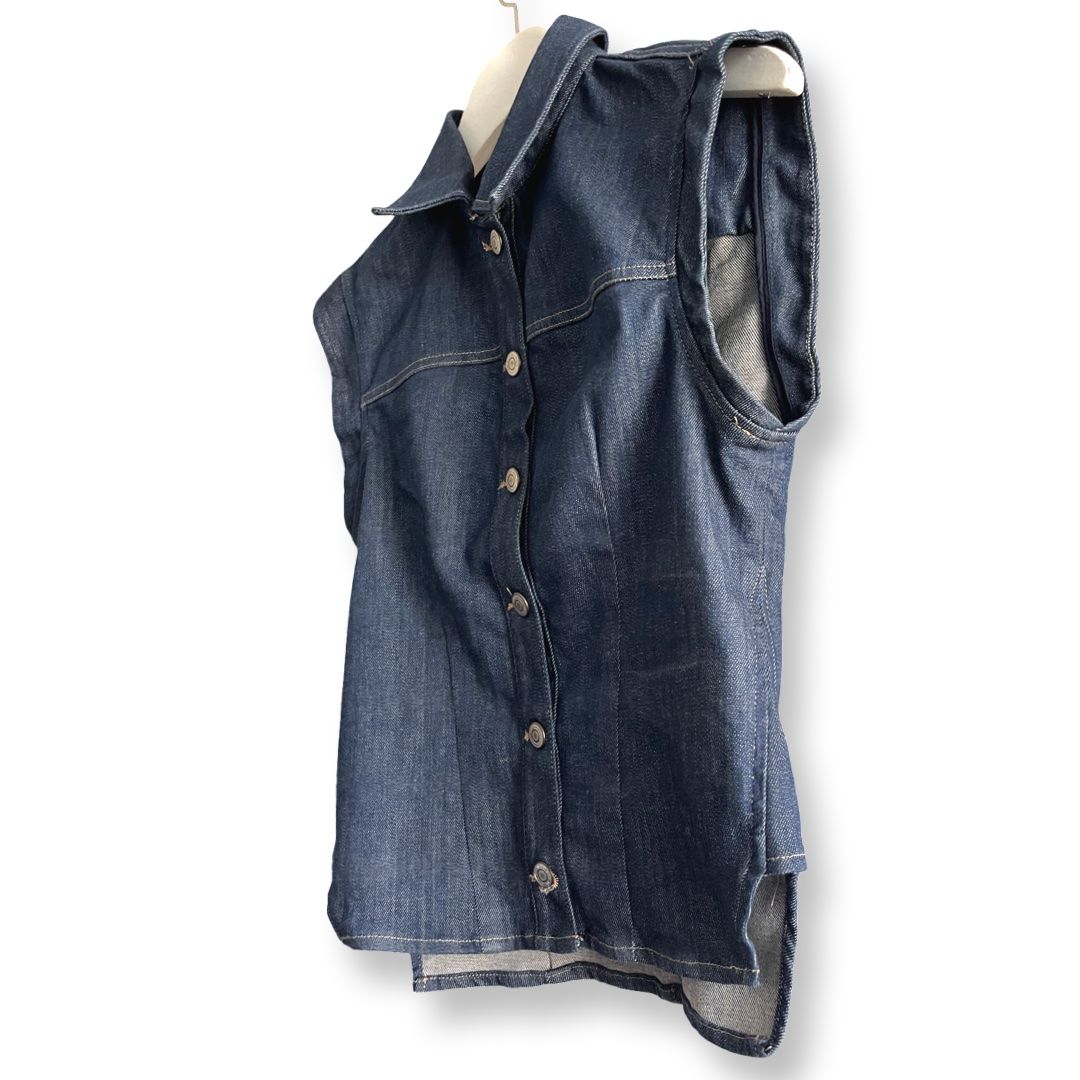 Zara Top: neu Denim-Weste von ZARA – Nuovo (secondo la descrizione) da Jona venduto da vanessasupermarket20 5