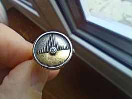Silberring mit einzigartigem Design 💍