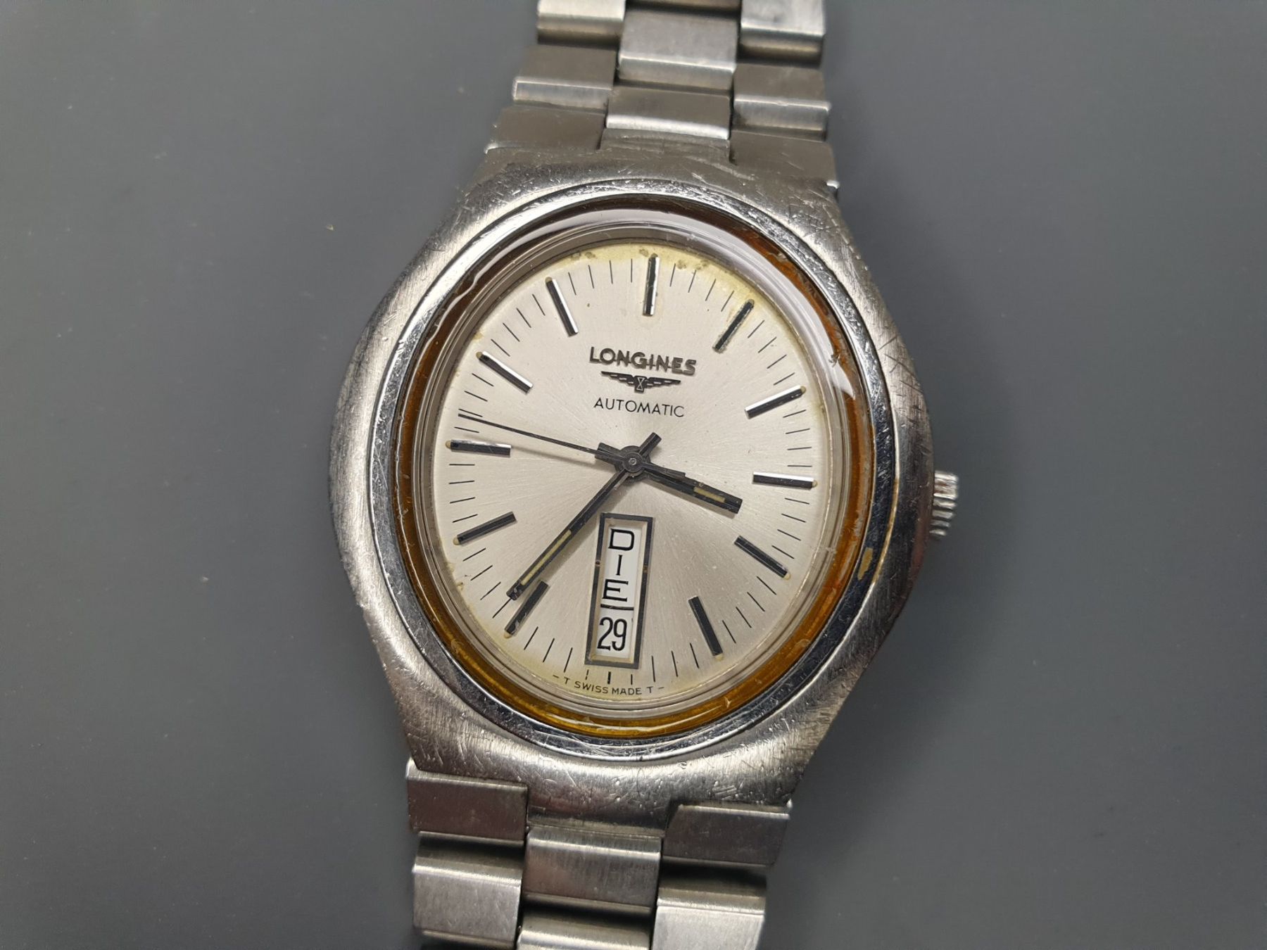 Longines Orologi: Longines Day Date - 36mm x 38mm – Usato da Neyruz FR venduto da Flyback