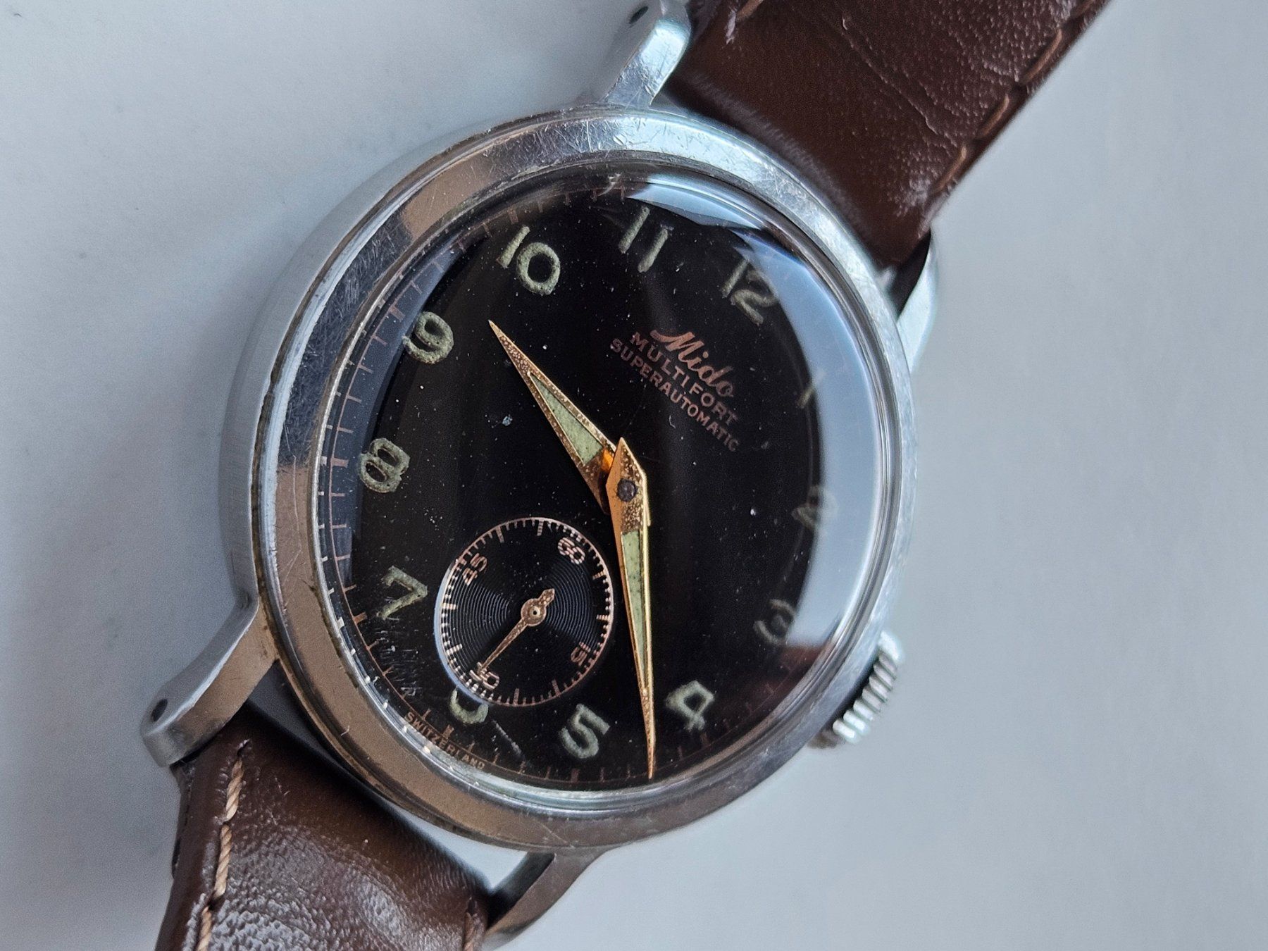 Mido Orologi: 70 Mido Multifort Superautomatic Wunderschön Hammerautomat – Usato da Berikon venduto da mmm21 1