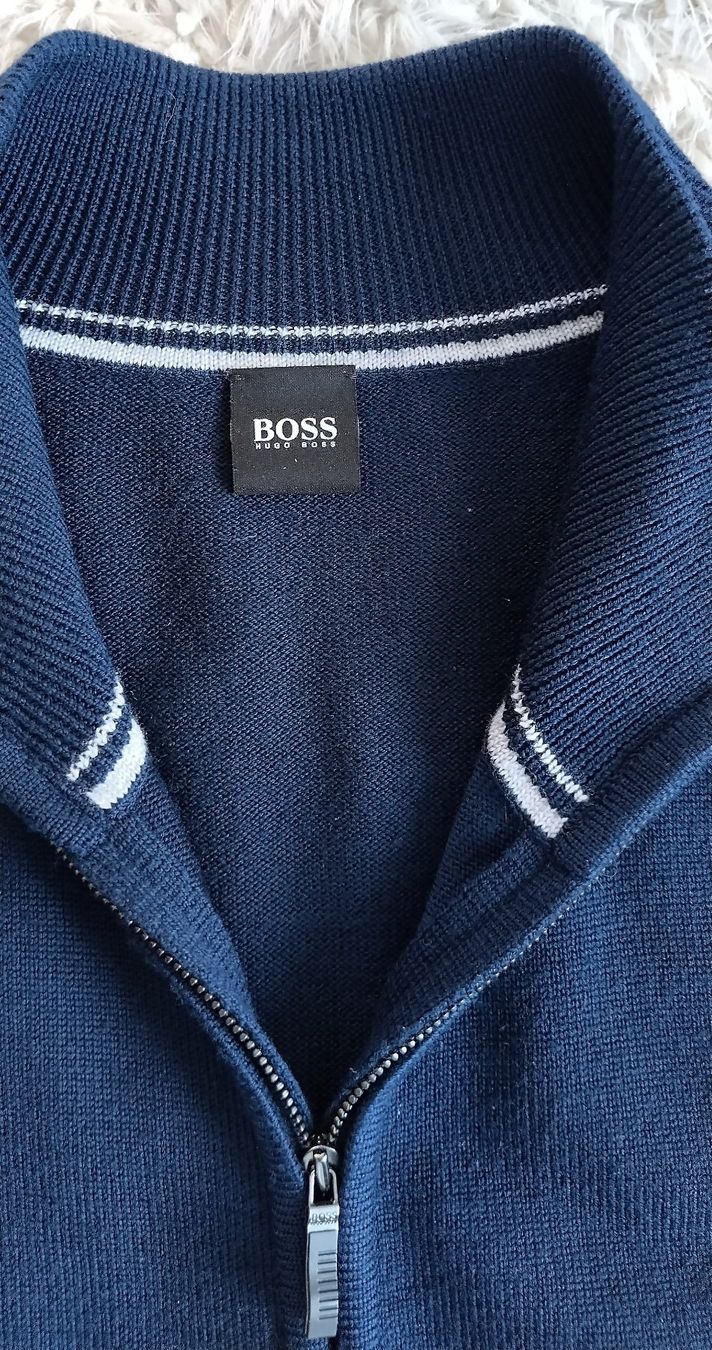 Hugo Boss Giacche & Cappotti: BOSS Strickjacke 100 % Schurwolle – Usato da Zürich venduto da Mokile