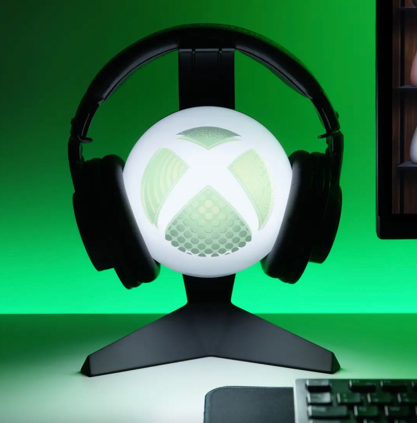 Altro in Decorazioni & Accessori: XBOX - LOGO - SUPPORT POUR CASQUE AVEC LAMPE – Nuovo e nell'imballaggio originale da Châtelaine venduto da BONNE_AFFAIRE