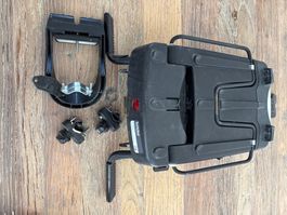 Siège enfant pour vélo Bobike noir avec accessoires